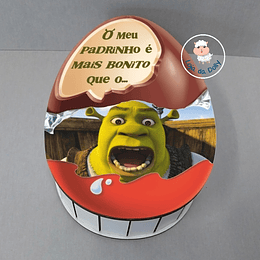 Caixa Presente OVO SHREK Personalizada (várias opções)