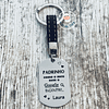 Porta-Chaves QUALQUER TEXTO Personalizado (Modelo 2) 