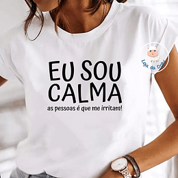 T-shirt CALMA/O PESSOAS