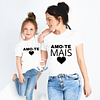T-shirt AMO-TE (várias opções) - Criança e Adulto