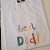 T-shirt BEST DAD - Criança e Adulto