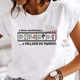 T-shirt CINEMA PRINCESAS (várias opções) - Criança e Adulto
