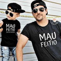 T-shirt MAU FEITIO (várias opções) - Criança e Adulto