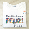 T-shirt SOU UMA CRIANÇA FELIZ LEGO (várias opções) - Criança