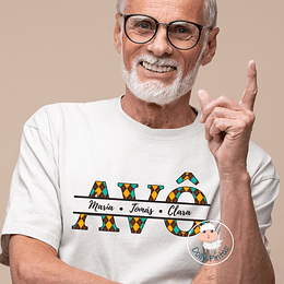 T-shirt AVÔ ARGILE CLÁSSICO