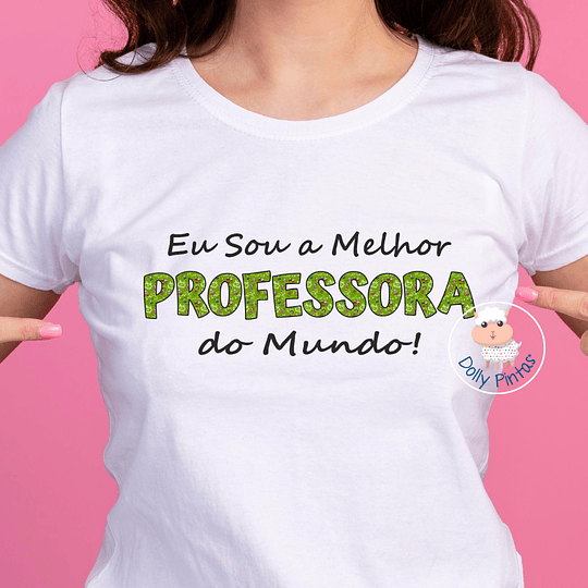 T-shirt PROFESSORES (desenho CRIANÇAS QUADRO GIZ) - Adulto