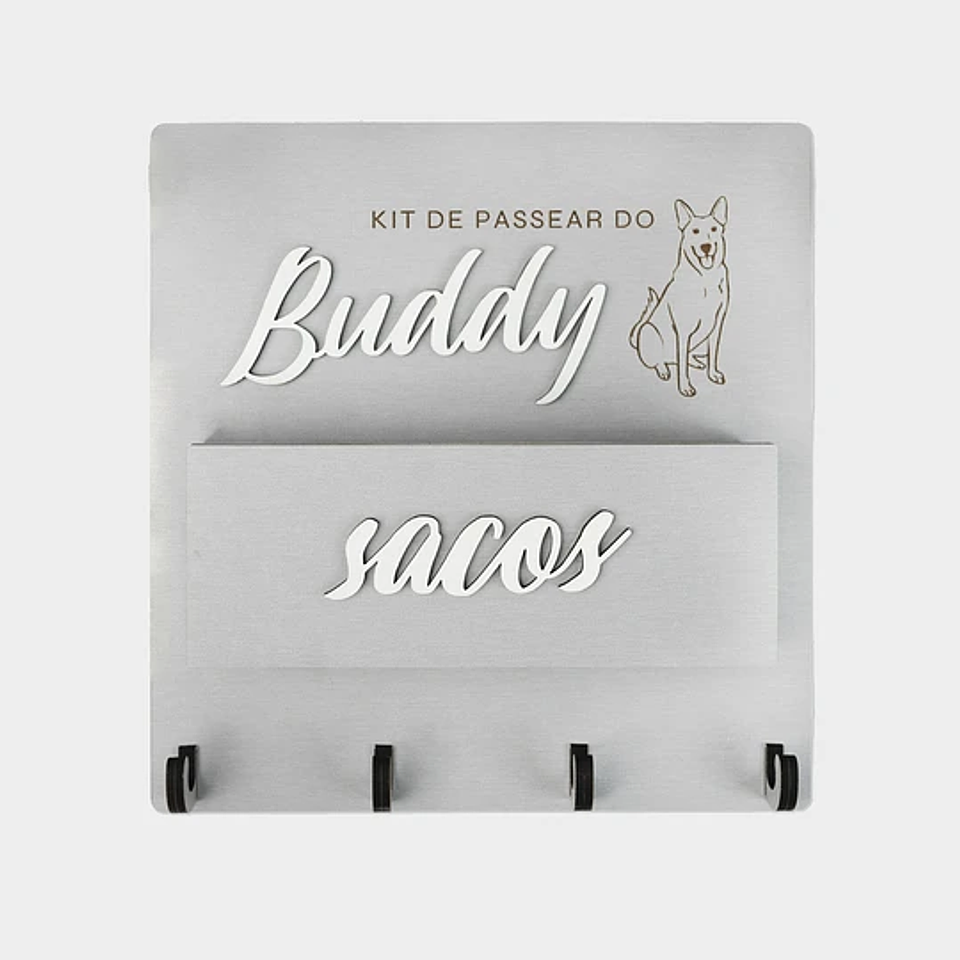 Porta-Trelas e Sacos de Parede Personalizado 3