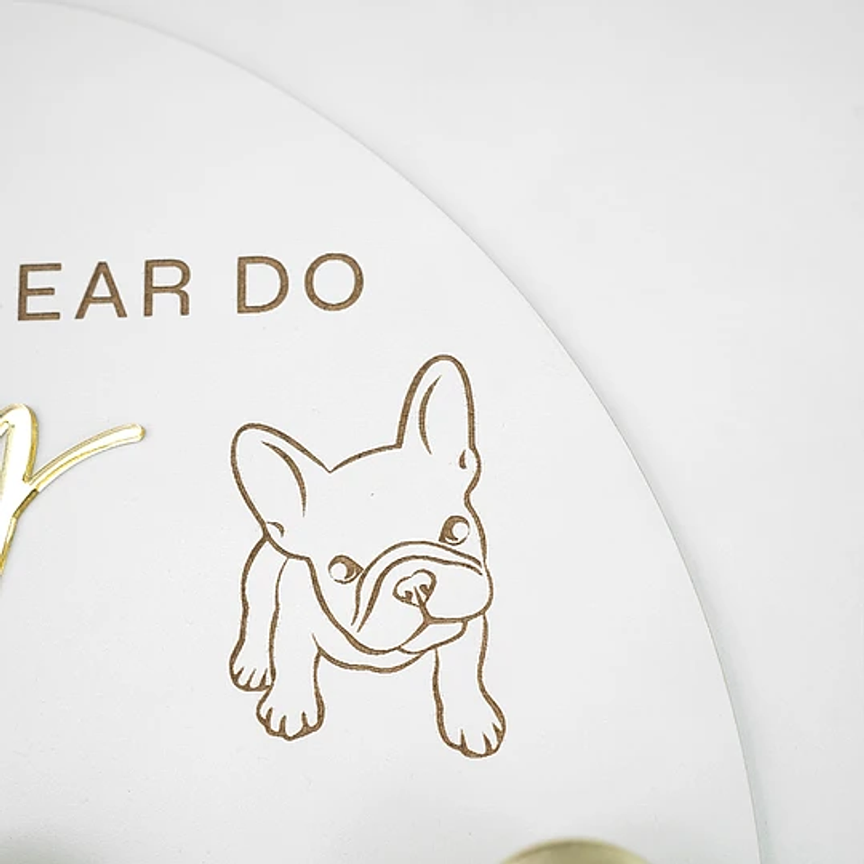 Porta-Trelas de Parede MEIA-LUA PREMIUM Personalizado 6