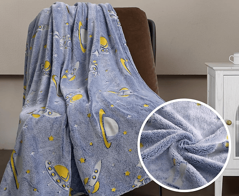 Manta Mágica ESPAÇO (brilha no escuro)