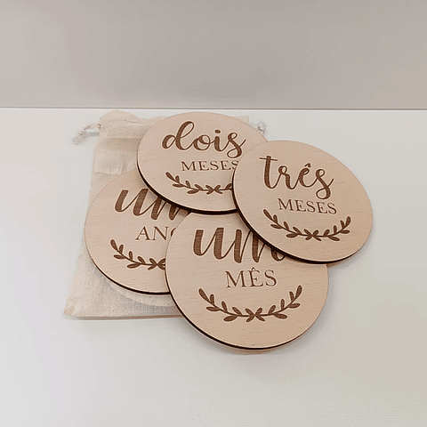 Placas Nascimento MOD.2 Personalizadas 