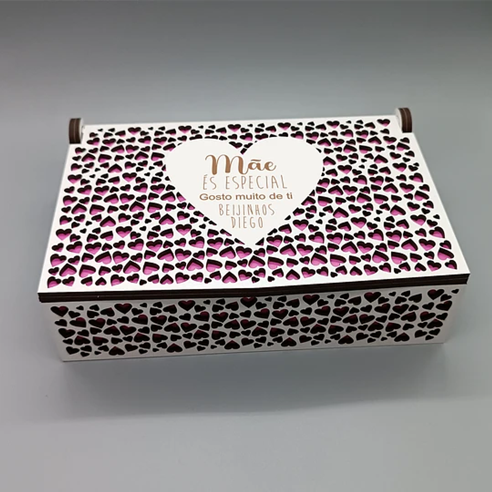 Caixa Guarda-joias ACESSÓRIOS  Personalizada 1