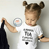 T-shirt MÁ INFLUÊNCIA (Tia, Madrinha, Pai, Mãe, AVó, etc.) - Criança e Adulto