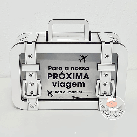 Mealheiro MALA VIAGEM Personalizado