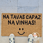 Tapete Entrada ALENTEJANO - NA TAVAS CAPAZ NA VINHAS Personalizado - Miniatura 1