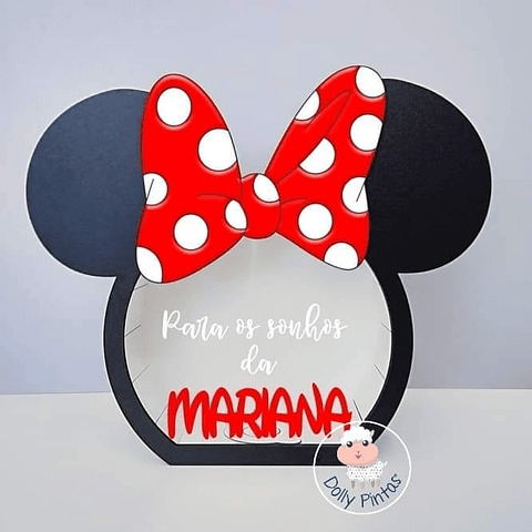 Mealheiro MINNIE Personalizado