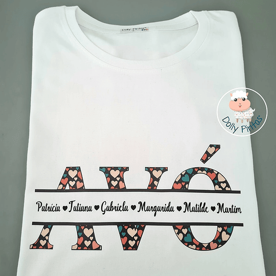 T-shirt AVÓ CORAÇÕES