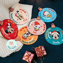 Bolas Natal DISNEY Personalizadas