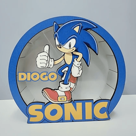 Mealheiro SONIC Personalizado