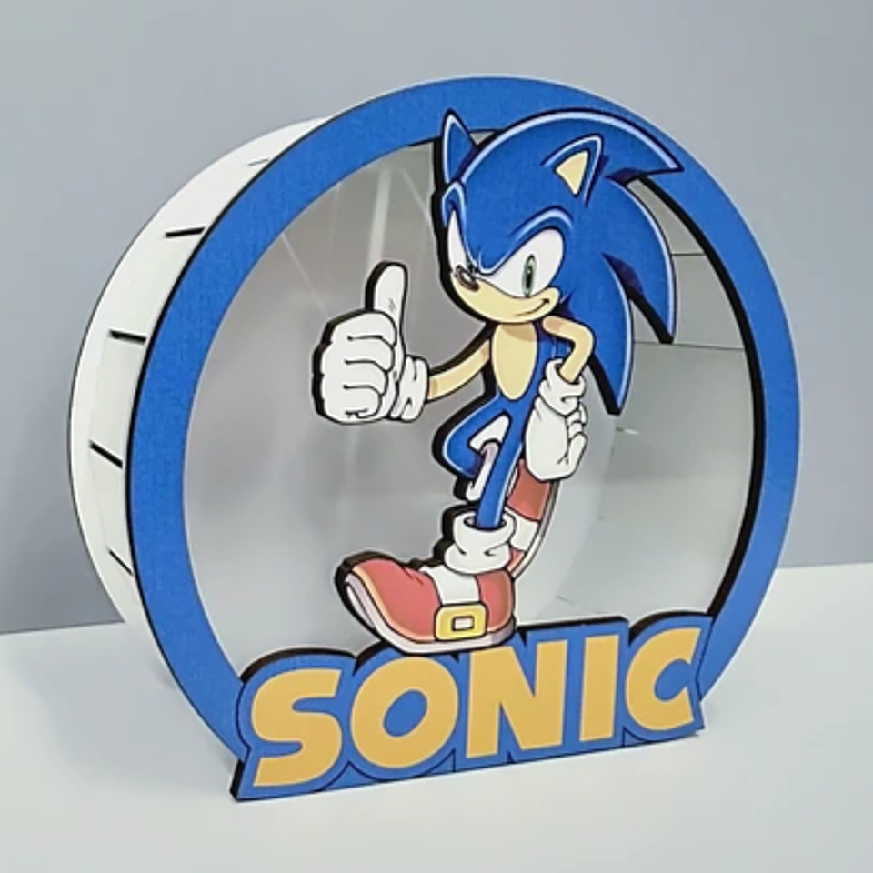 Mealheiro SONIC Personalizado 2