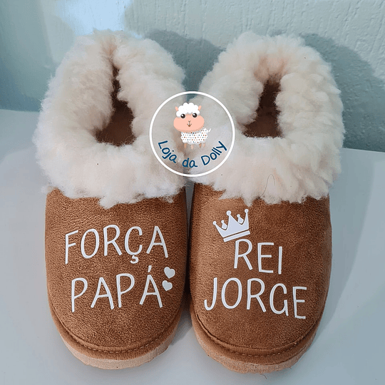 Pantufas PERSONALIZA COM O TEU TEXTO (qualquer texto) - Criança e Adulto