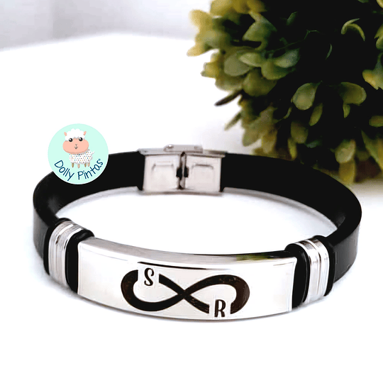 Pulseira QUALQUER TEXTO Mod.1 Personalizada