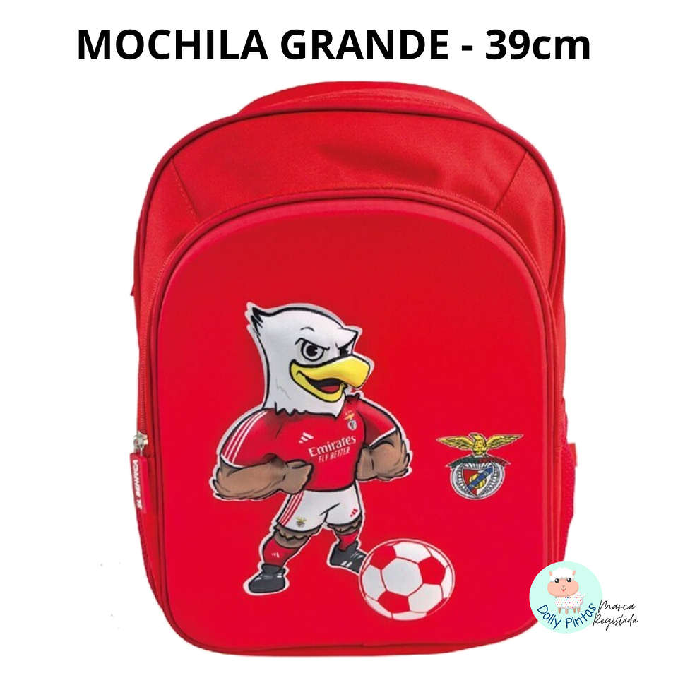 ÁGUIA VITÓRIA SLB BENFICA - Mochila 3D Personalizada (vários tamanhos) 4