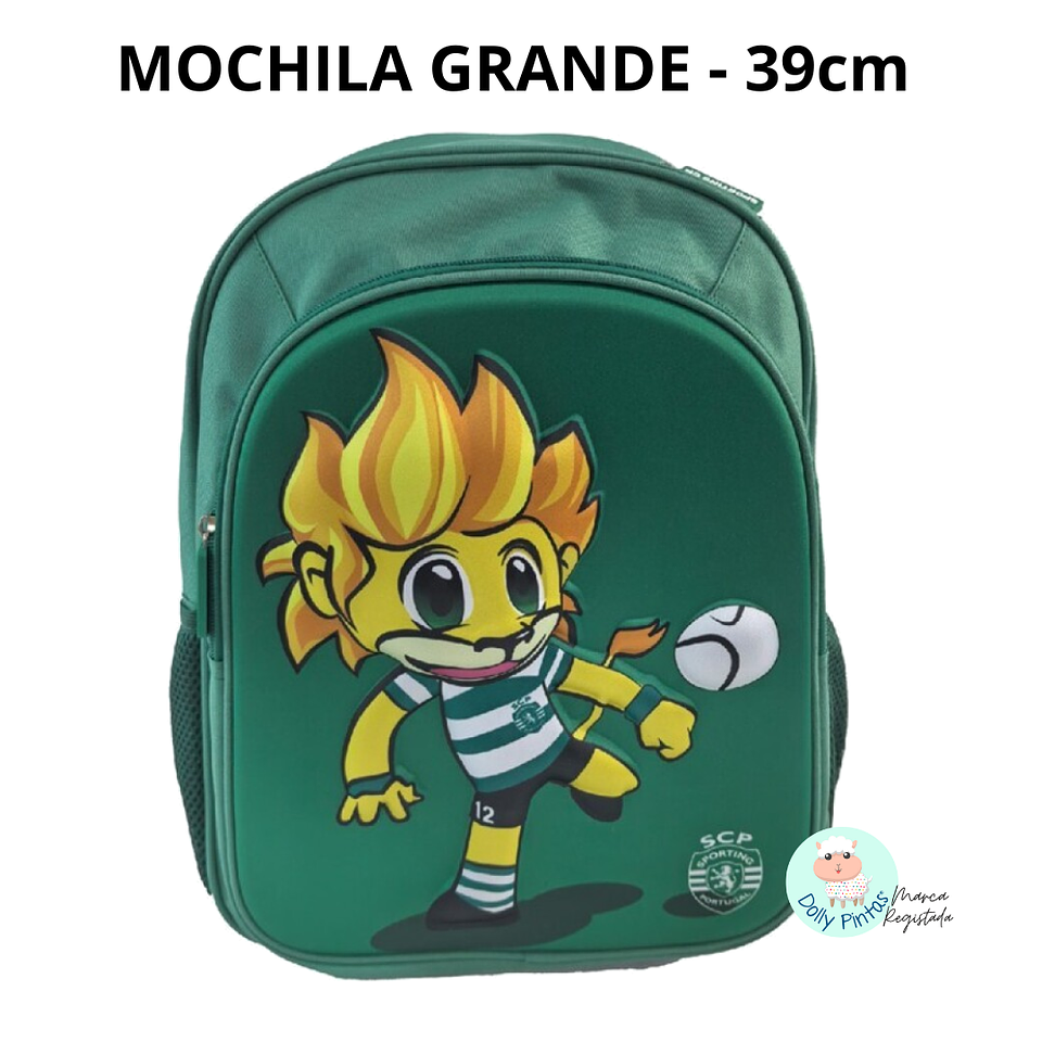 JUBAS SPORTING SCP - Mochila 3D Personalizada (vários tamanhos) 4
