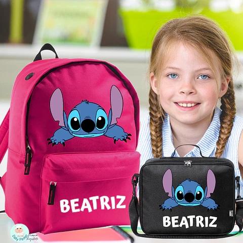 STITCH - Mochila Personalizada (vários tamanhos e cores)