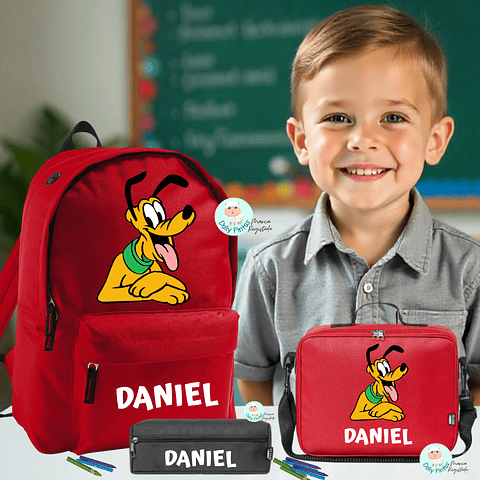 PLUTO - Mochila Personalizada (vários tamanhos e cores)