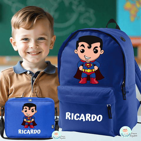 SUER HOMEM - Mochila Personalizada (vários tamanhos e cores)