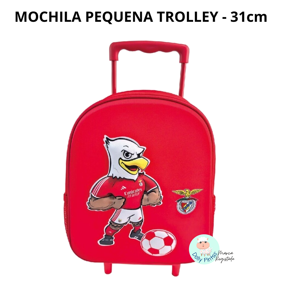 ÁGUIA VITÓRIA SLB BENFICA - Mochila 3D Personalizada (vários tamanhos) 3