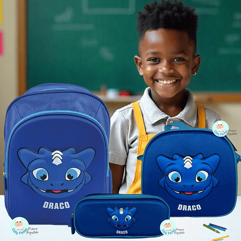 DRACO PORTO FCP - Mochila 3D Personalizada (vários tamanhos)