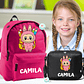 LABUBU ROSA - Mochila Personalizada (vários tamanhos e cores) - thumbnail 1