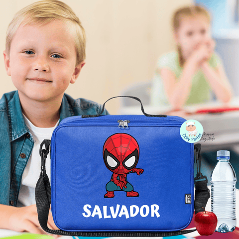 HOMEM ARANHA - Lancheira Térmica Personalizada (várias opções)