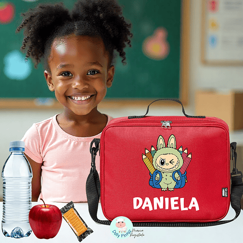 LABUBU VERDE - Lancheira Térmica Personalizada (várias opções)