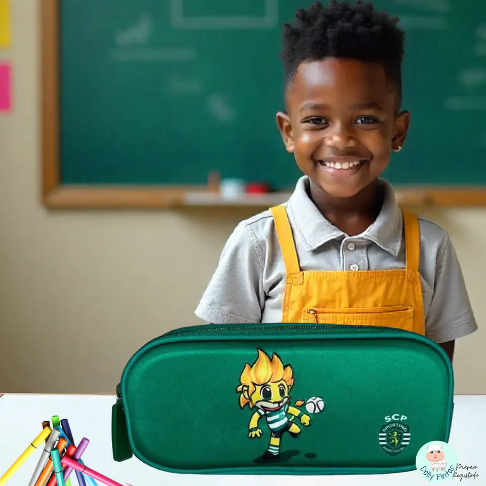 JUBAS SPORTING SCP - Estojo Duplo Personalizado 1