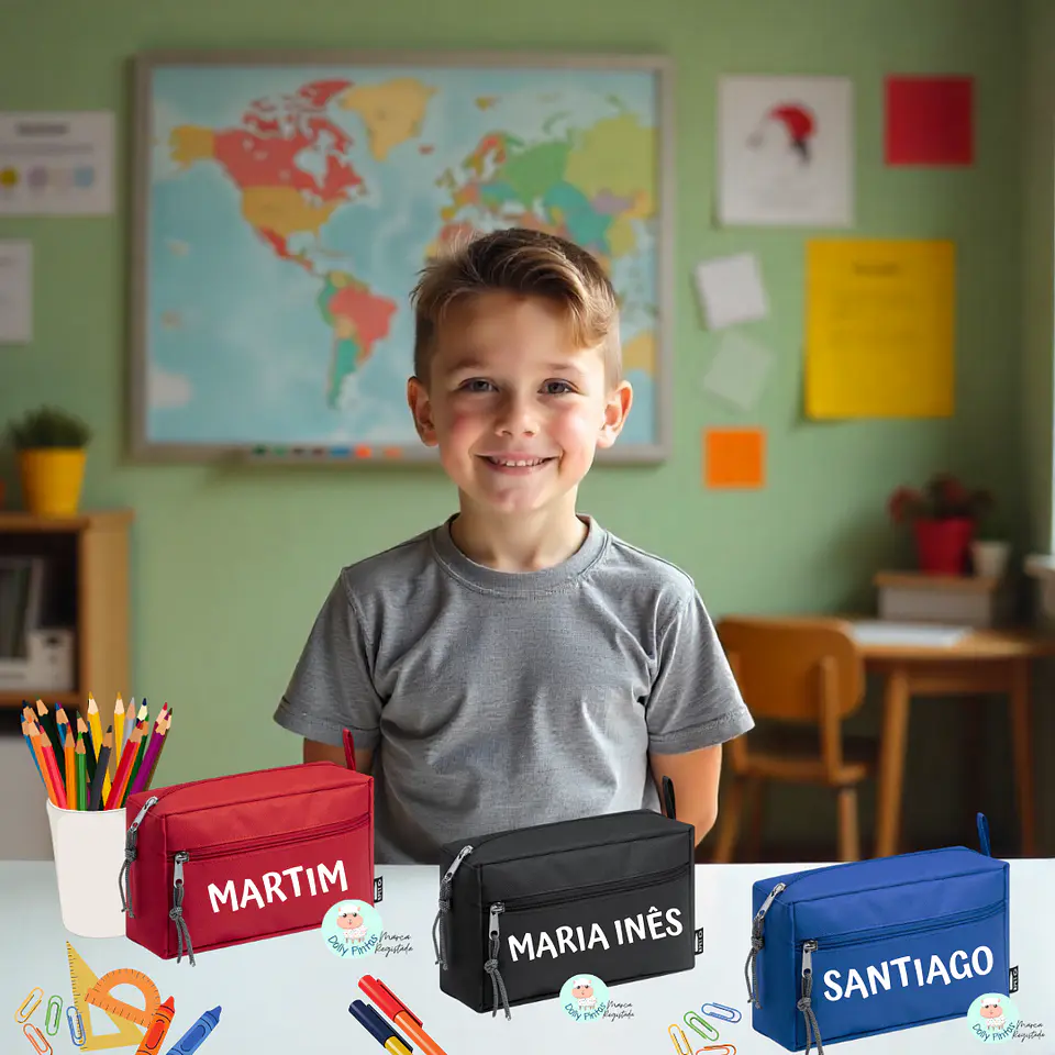 Pop & Zip - Estojo Duplo Personalizado 1