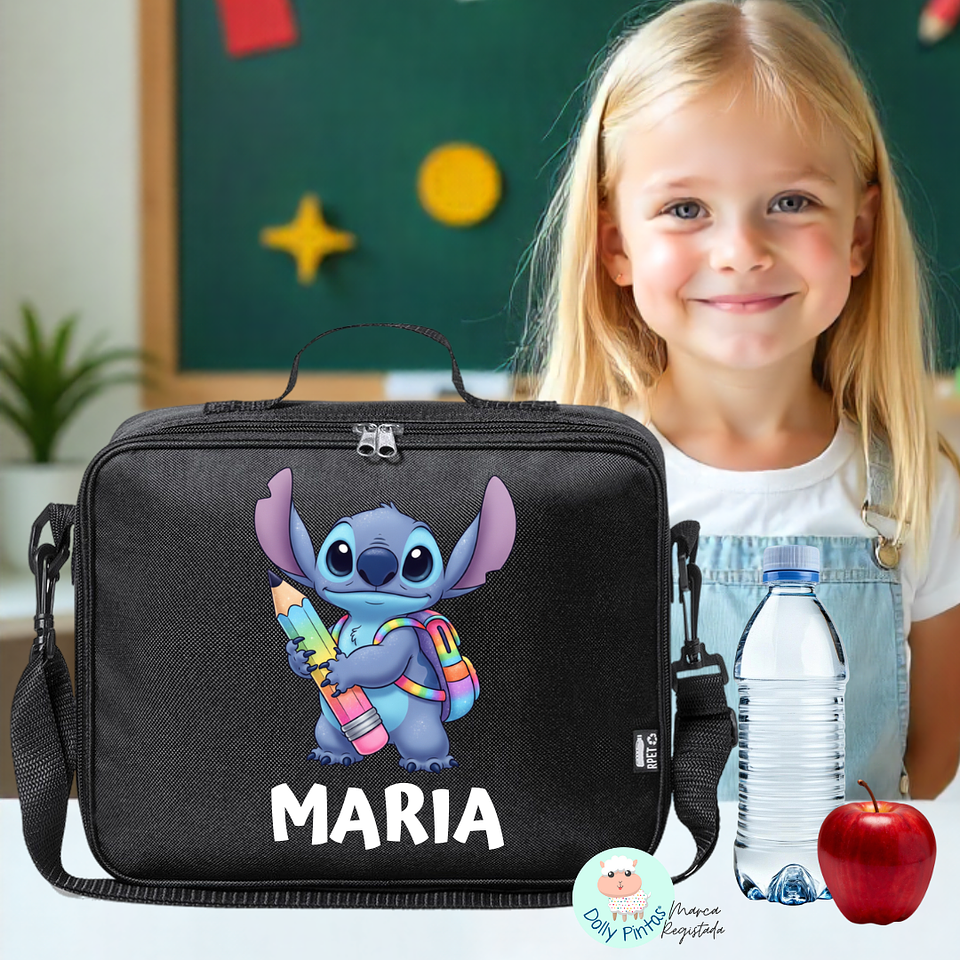  STITCH SCHOOL - Lancheira Térmica Personalizada (várias opções) 1