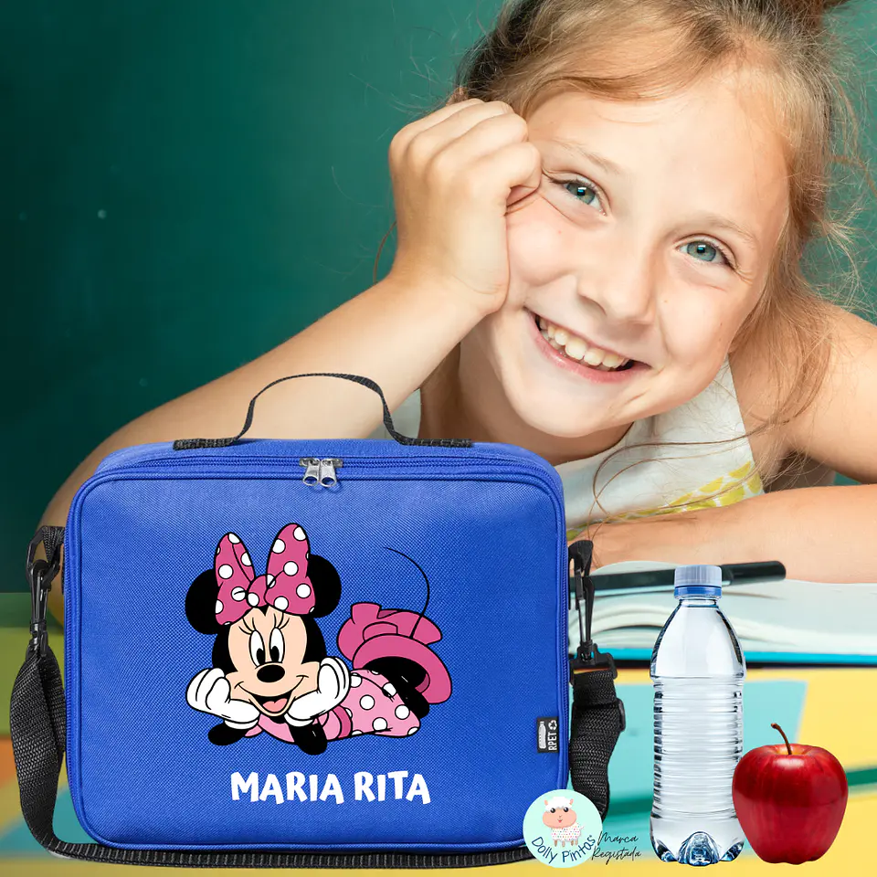 MINNIE PINK - Lancheira Térmica Personalizada (várias opções) 1