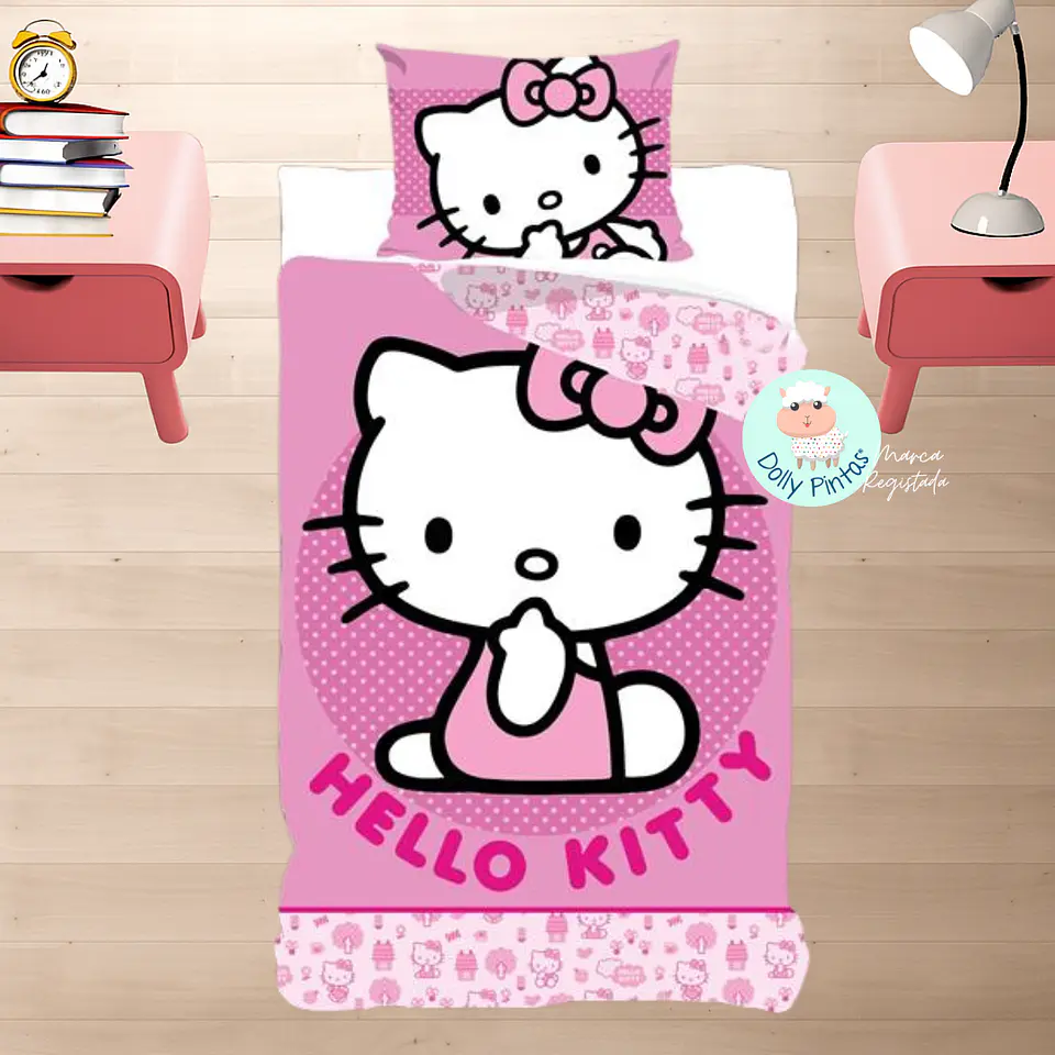 Capa de Edredão - HELLO KITTY 1