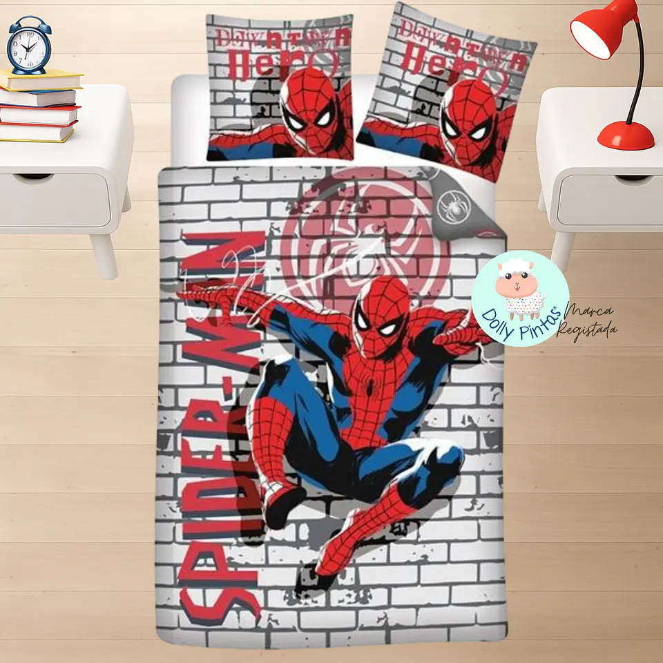 Capa de Edredão - HOMEM ARANHA 1