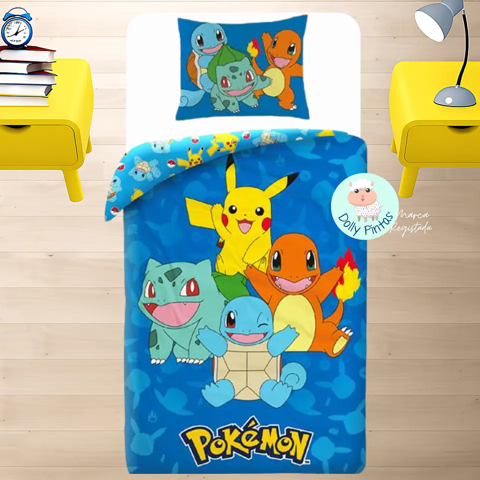 Capa de Edredão - POKÉMON PIKACHU 1