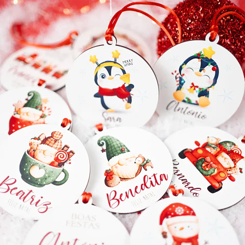Bolas Natal "Giggles" personalizadas