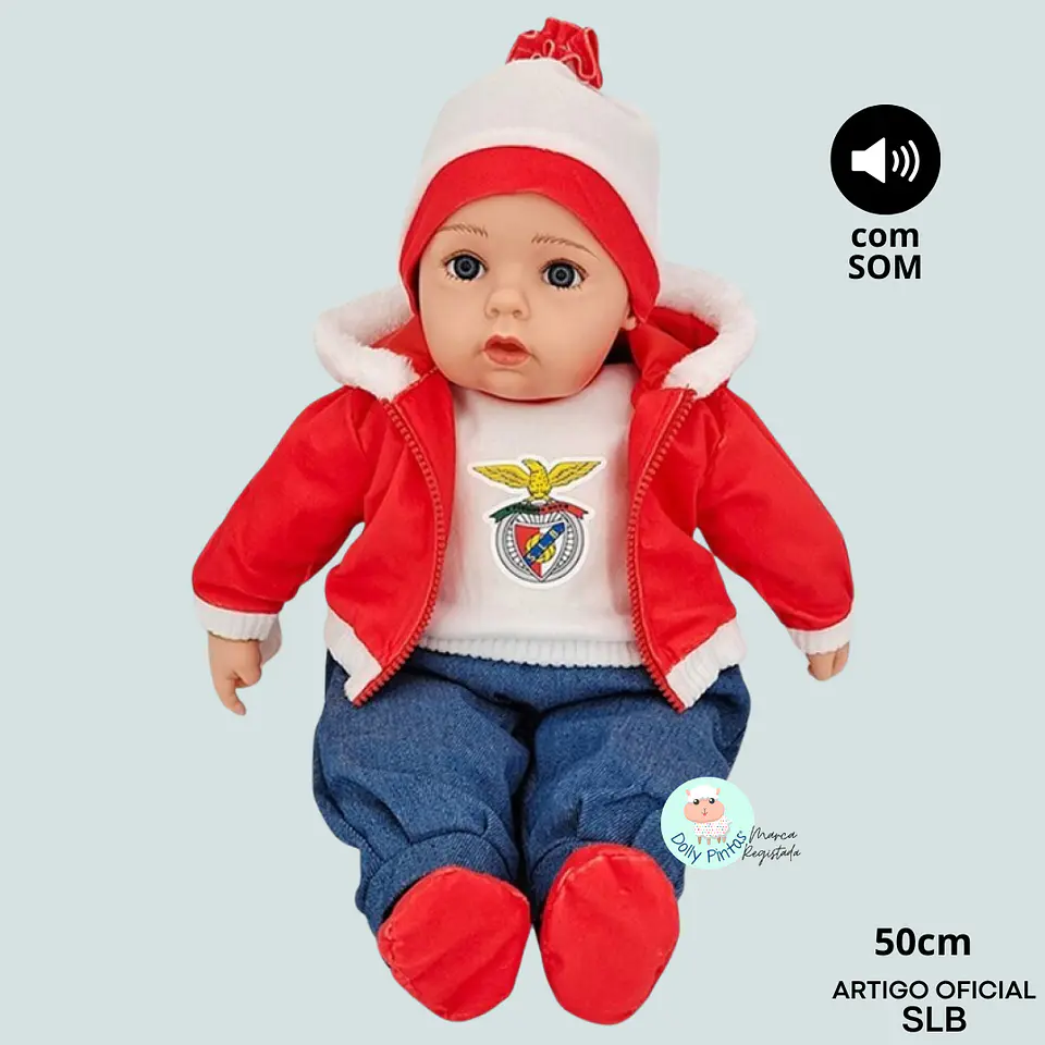 Boneco DRIBBLES Oficial Benfica - SLB (com Som) 1