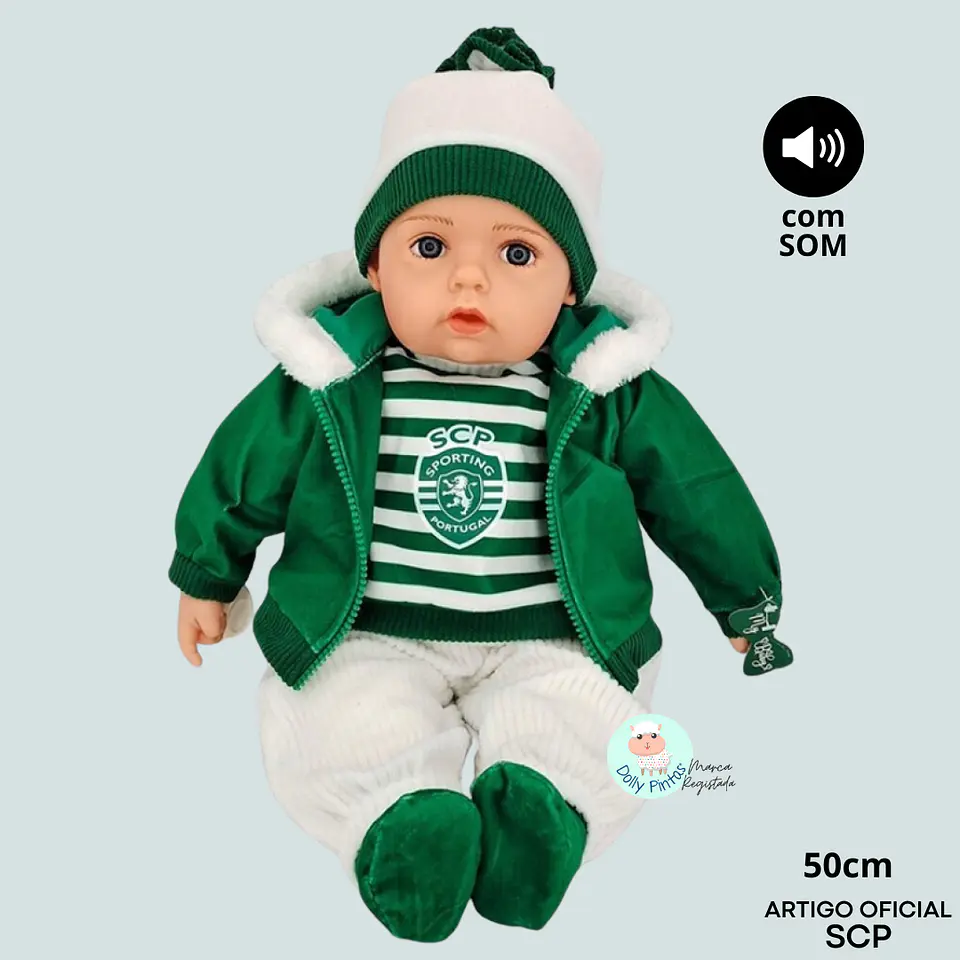 Boneco DRIBBLES Oficial Sporting - SCP (com Som) 1