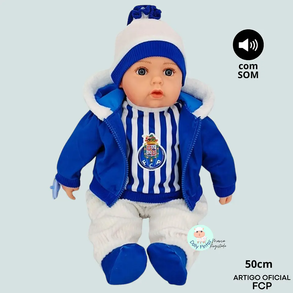 Boneco DRIBBLES Oficial Porto - FCP (com Som) 1