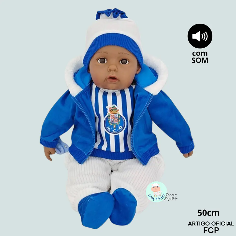 Boneco MORENO Oficial Porto - FCP (com Som)  1