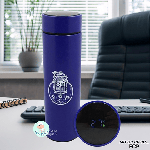 Garrafa Térmica Inteligente Oficial do Futebol Clube do Porto  - FCP (500ml)