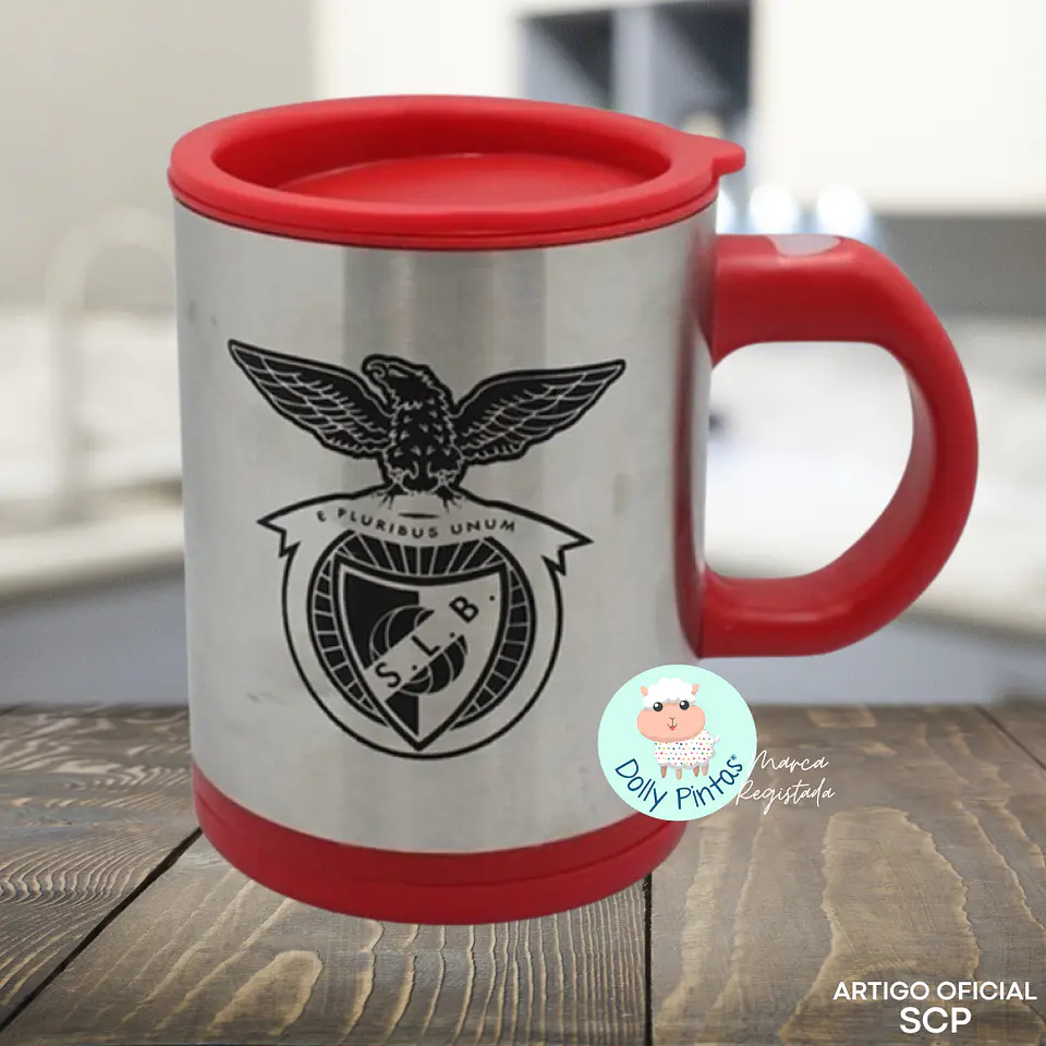 Caneca Misturadora Oficial do Sport Lisboa e Benfica - SLB (400 ml) 1