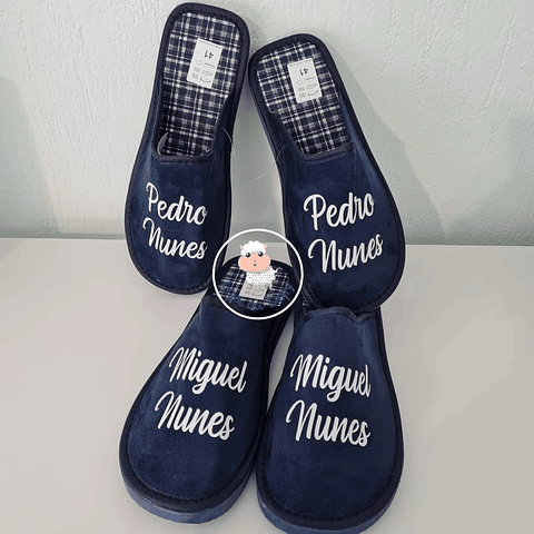 Chinelos NOMES (várias opções) - Adulto